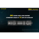 Nitecore P10iX 4000 Lumens USB-C Rechargeable Flashlight 4000流明USB-C充電手電筒