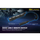 Nitecore P10iX 4000 Lumens USB-C Rechargeable Flashlight 4000流明USB-C充電手電筒