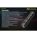 Nitecore P10iX 4000 Lumens USB-C Rechargeable Flashlight 4000流明USB-C充電手電筒