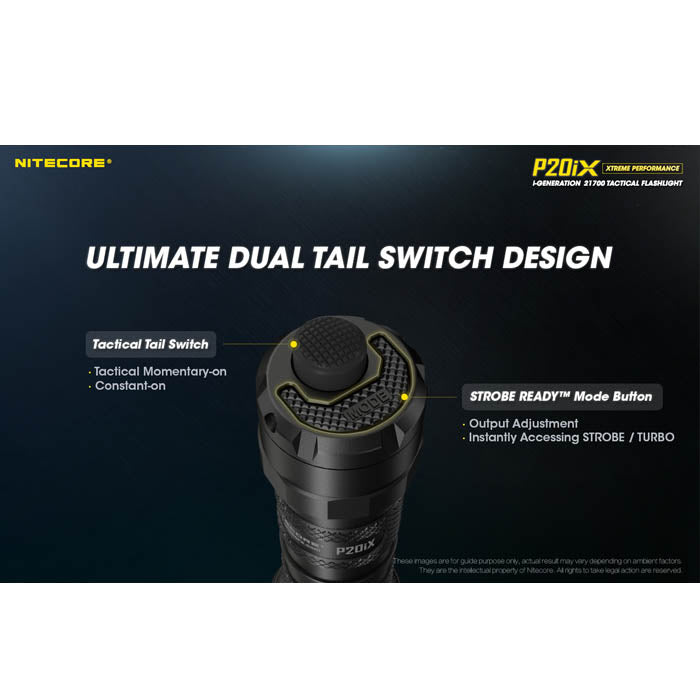 Nitecore P20iX 4000流明USB-C充電手電筒