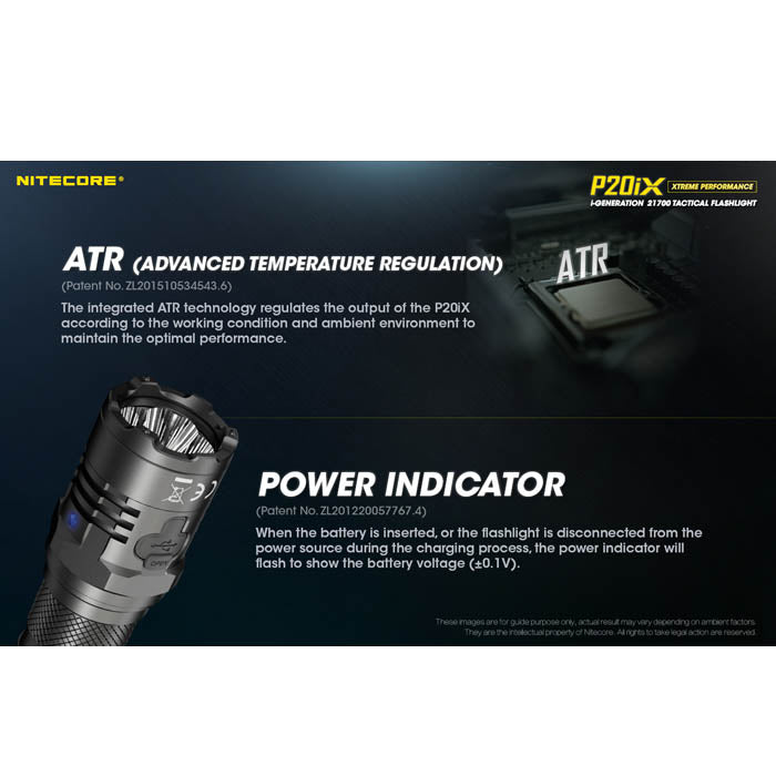 Nitecore P20iX 4000流明USB-C充電手電筒