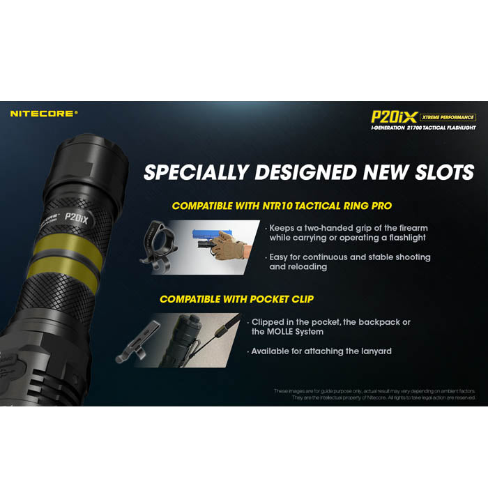 Nitecore P20iX 4000流明USB-C充電手電筒