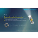 Nitecore TIKI GITD Blue 