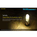 Nitecore TIKI GITD Blue 