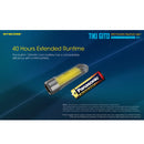 Nitecore TIKI GITD Blue 