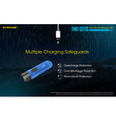 Nitecore TIKI GITD Blue 