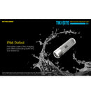 Nitecore TIKI GITD Blue 