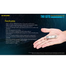 Nitecore TIKI GITD Blue 