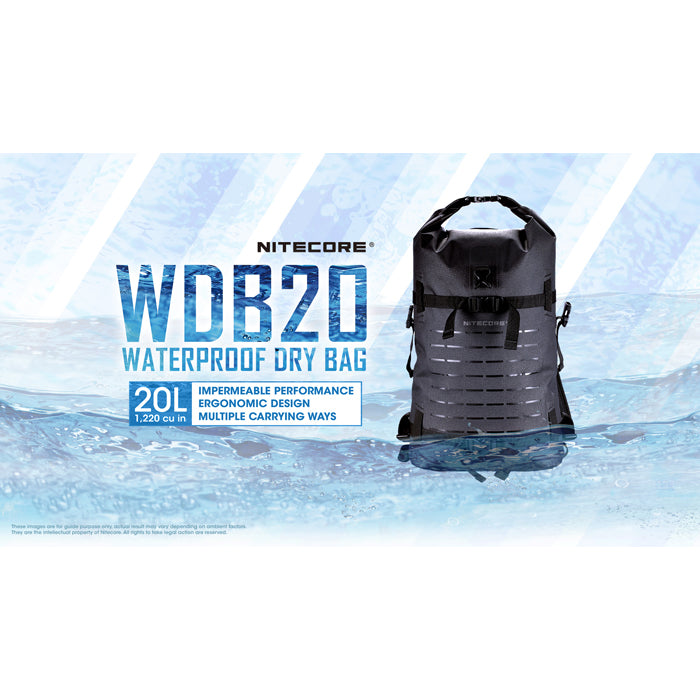 Nitecore WDB20 Waterproof Dry Bag 防水背包