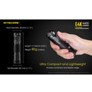 Nitecore E4K 4400 Lumens USB-C Rechargeable Tactical Flashlight 4400流明USB-C充電手電筒