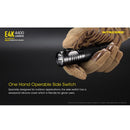 Nitecore E4K 4400 Lumens USB-C Rechargeable Tactical Flashlight 4400流明USB-C充電手電筒