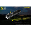 Nitecore E4K 4400 Lumens USB-C Rechargeable Tactical Flashlight 4400流明USB-C充電手電筒