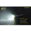 Nitecore E4K 4400 Lumens USB-C Rechargeable Tactical Flashlight 4400流明USB-C充電手電筒