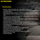 Nitecore E4K 4400 Lumens USB-C Rechargeable Tactical Flashlight 4400流明USB-C充電手電筒