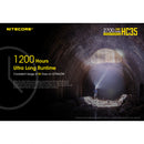 Nitecore HC35 2700 Lumens USB Rechargeable Headlamp 2700流明USB充電手電筒頭燈