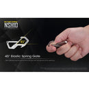 Nitecore NSH10 Multiuse Titanium Snap Hook 鈦合金多功能8字扣