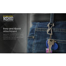 Nitecore NSH10 Multiuse Titanium Snap Hook 鈦合金多功能8字扣