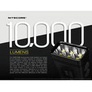 Nitecore TM10K 10000 Lumens Cree LED Flashlight 10000 流明手電筒 