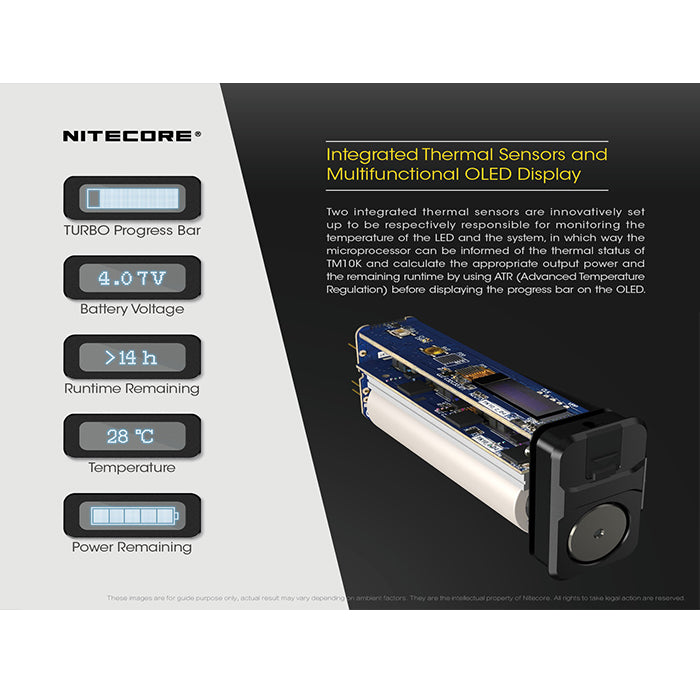 Nitecore TM10K 10000 Lumens Cree LED Flashlight 10000 流明手電筒 