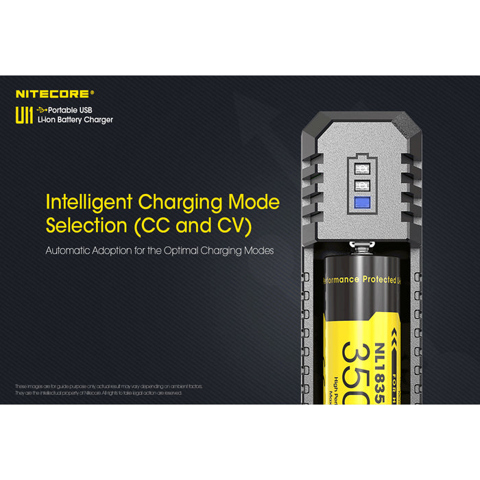 Nitecore UI1 Portable USB Battery Charger 便攜鋰電池充電器
