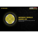 Nitecore i4000R 4400 Lumens USB-C Rechargeable Tactical Flashlight 4400流明USB-C充電手電筒