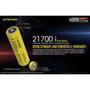 Nitecore i4000R 4400 Lumens USB-C Rechargeable Tactical Flashlight 4400流明USB-C充電手電筒