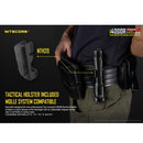 Nitecore i4000R 4400 Lumens USB-C Rechargeable Tactical Flashlight 4400流明USB-C充電手電筒