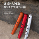 U Shaped Tent Stakes for Beaches & Snowlands U形沙釘