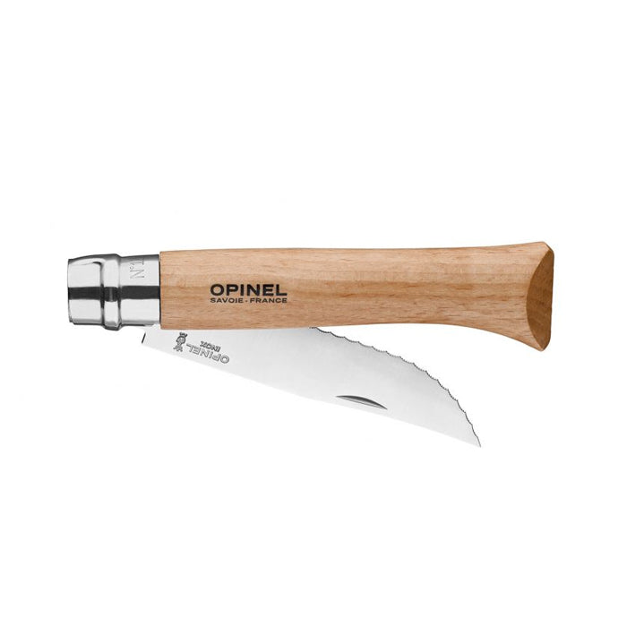 Opinel No. 12 Folding Crante Knife Inox 12號不鏽鋼鋸齒麵包摺刀