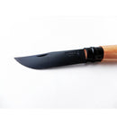 Opinel No. 8 Folding Knife Black Oak 8號不鏽鋼尖頭摺刀 (全黑刃橡木柄)