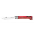 Opinel No. 8 Folding Knife Laminated Birch Red OP-002390