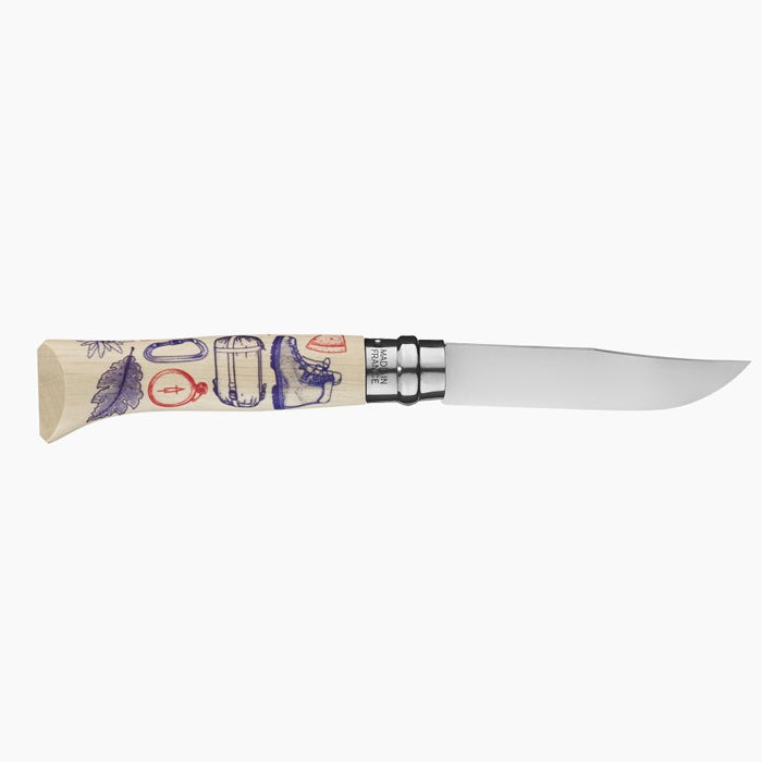 Opinel No. 8 Folding Knife Limited Edition Escapade Bivouac OP-002444