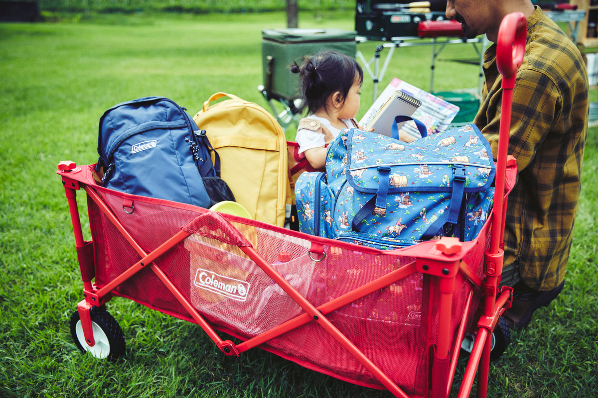 Coleman Folding Mesh Outdoor Wagon 戶外露營網布摺疊手拉車