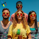 Goodr Sports Sunglasses - Pineapple Painkillers 運動跑步太陽眼鏡