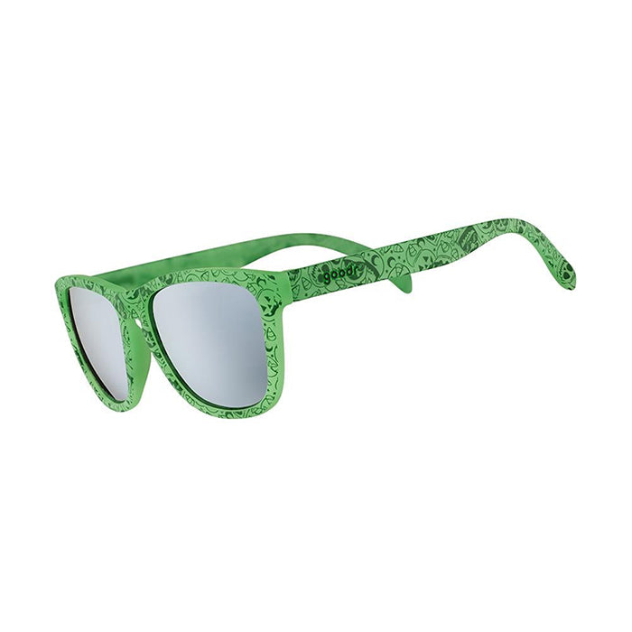 Goodr Sports Sunglasses - Radioactive Spectral Spectacles