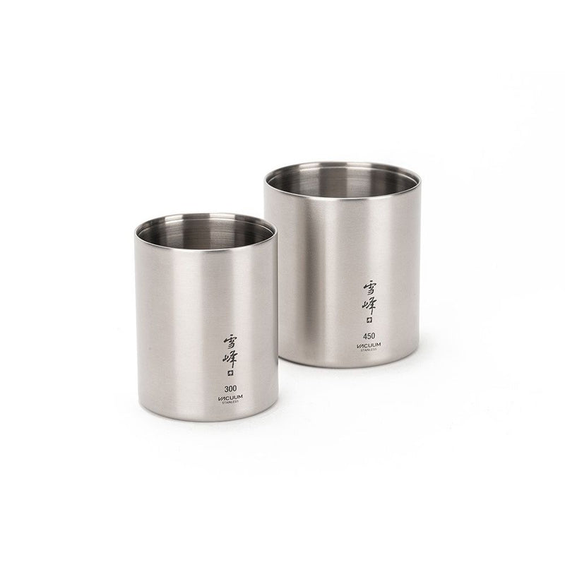 Snow Peak Stainless Steel Vacuum Insulated Mug Seppo Set SET-123【LIMITED ITEM】 雙層真空不鏽鋼杯套裝