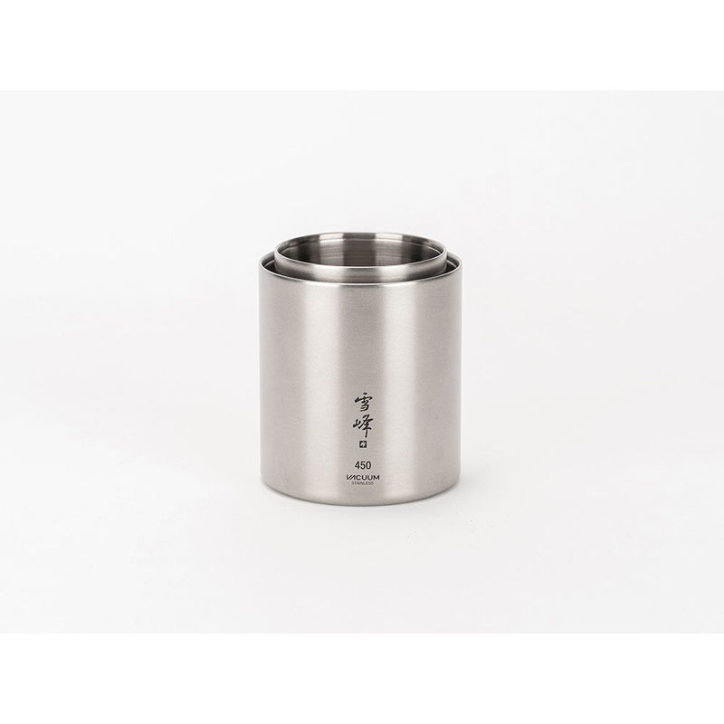 Snow Peak Stainless Steel Vacuum Insulated Mug Seppo Set SET-123【LIMITED ITEM】 雙層真空不鏽鋼杯套裝