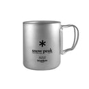 Snow Peak Titanium Double Wall Mug 450ml 雙層鈦杯 Cup MG-053R