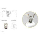 SOTO Compact Foldable Stove OD-1BS 超輕量戶外氣爐