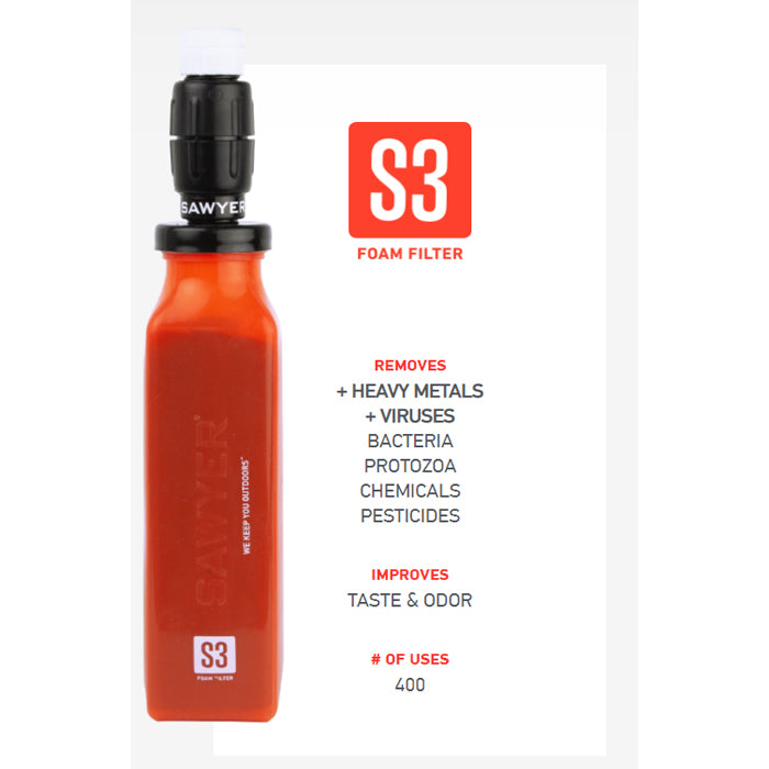 Sawyer S3 Select Foam Filter Bottle SP4320 