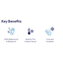 Sealskinz Women's Waterproof Extreme Cold Weather Down Glove