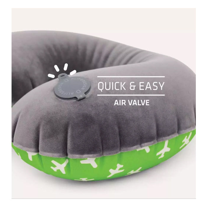 ALIFE DESIGN Unisex's Sleepilo Air 旅行充氣頸枕