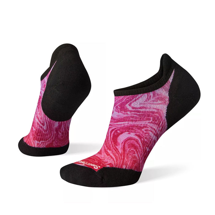 Smartwool Women's PhD® Run Light Elite Marble Wash Print Micro Socks  Meadow Mauve