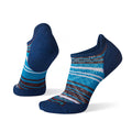 Smartwool Women's PhD® Run Light Elite Stripe Micro Socks  Alpine Blue