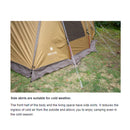 Snow Peak Entry 2 Room Elfield TP-880R 露營客廳帳