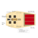 Snow Peak Entry 2 Room Elfield TP-880R 露營客廳帳