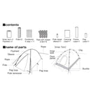 Snow Peak FAL Pro Air 3 SSD-703