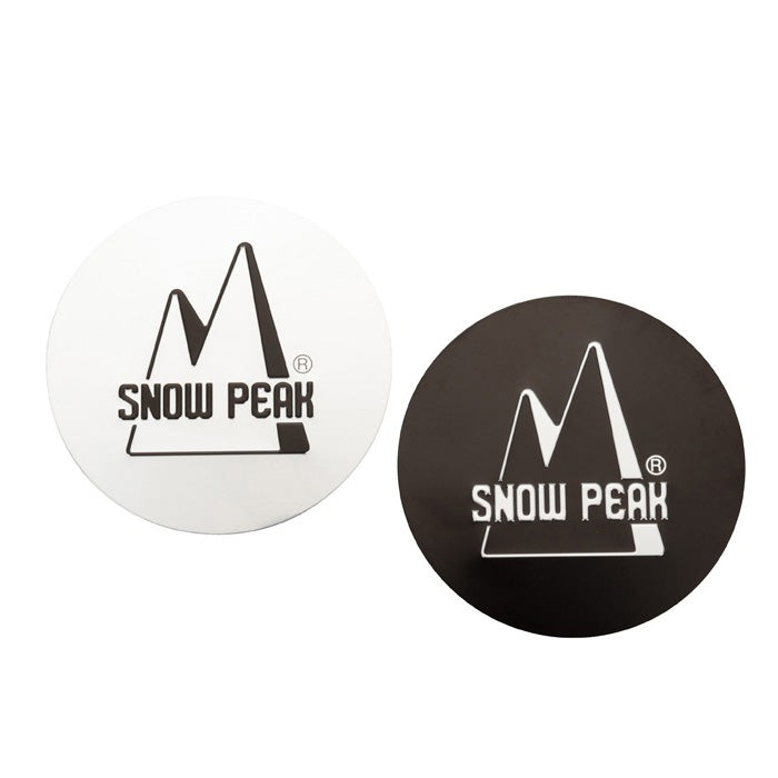 Snow Peak Logo Metal Stickers Set MOUNTAIN FES-138 