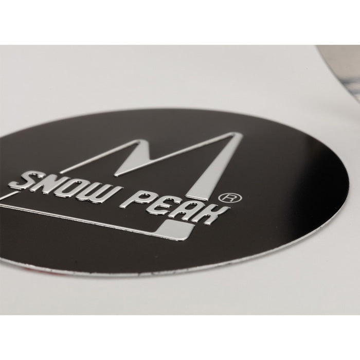 Snow Peak Logo Metal Stickers Set MOUNTAIN FES-138 