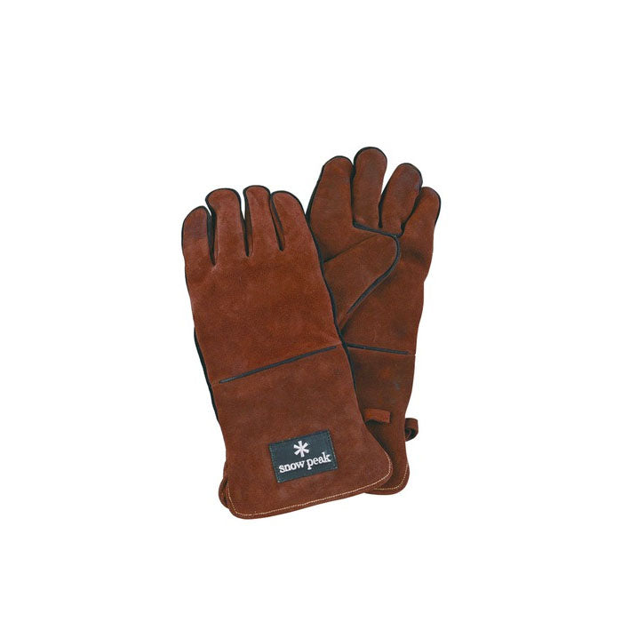 Snow Peak Fireside Gloves UG-023BR 耐熱皮手套
